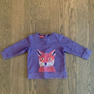 🛍 Baby Boden Fox Sweatshirt